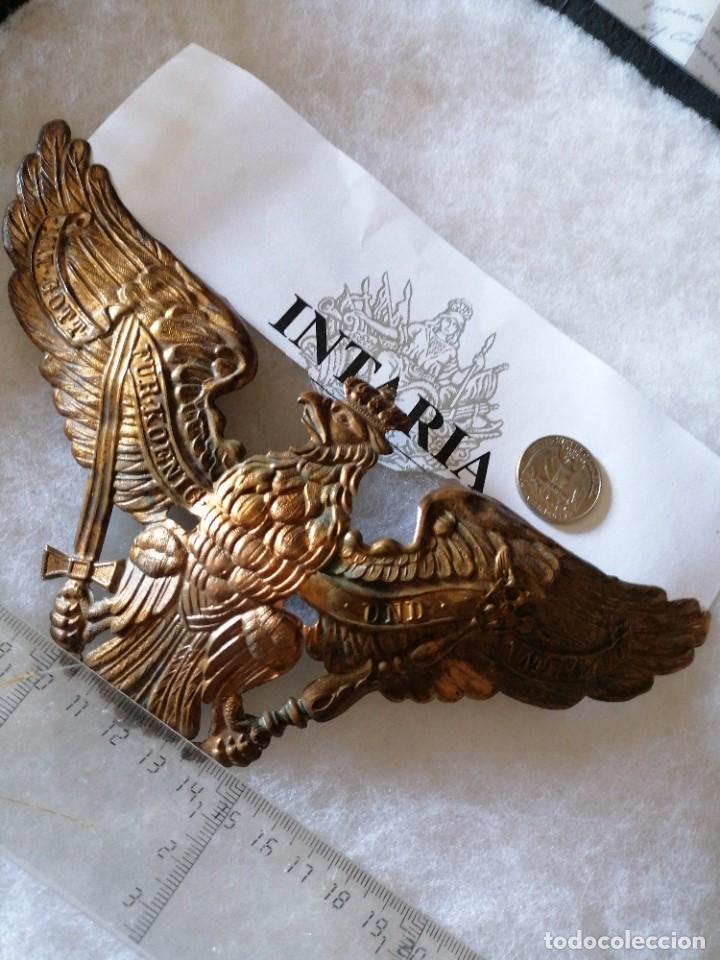 Militaria: Aguila de frontal de casco aleman - Foto 3