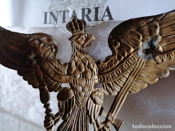 Militaria: Aguila de frontal de casco aleman - Foto 4