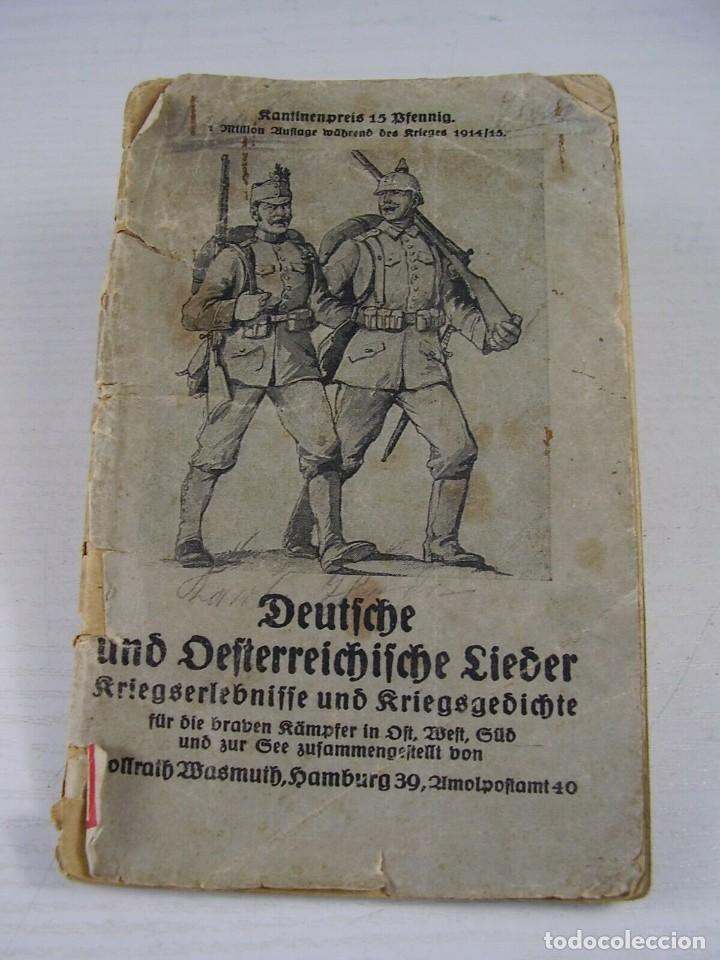 Militaria: Libro de canciones, 1&ordf; GM - Foto 1