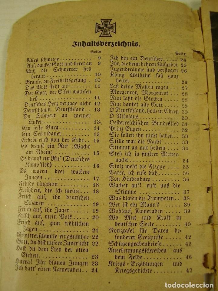 Militaria: Libro de canciones, 1&ordf; GM - Foto 3