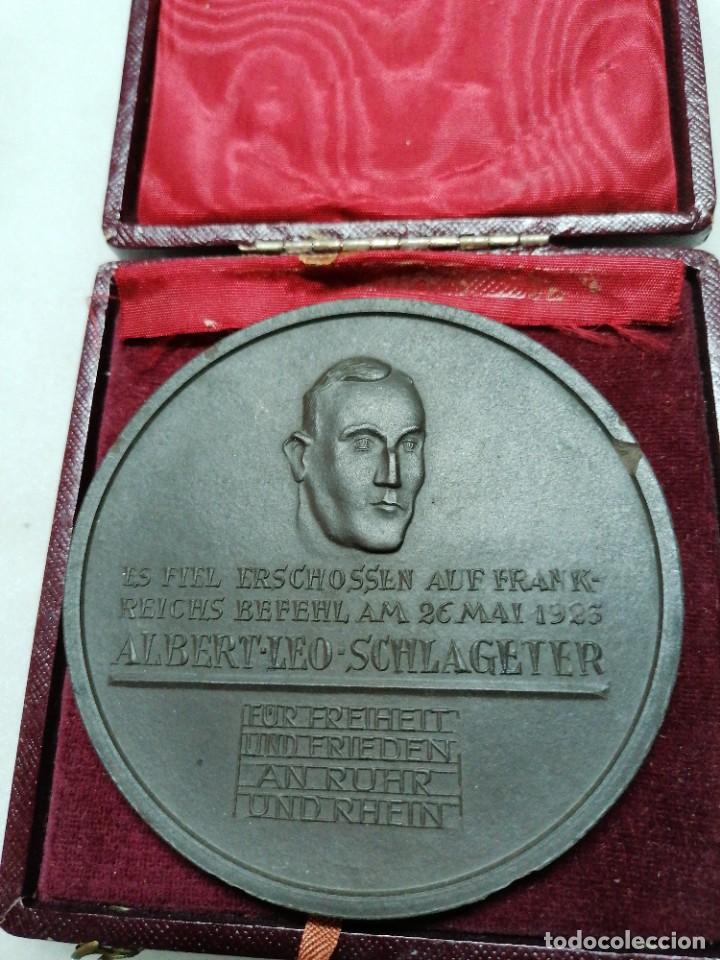 Militaria: Placa de Schlageter heroe aleman de los Frei Korps - Foto 1