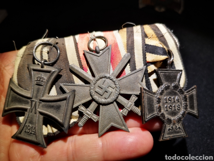Militaria: Pasador medallas wwI - Foto 2 - 235874275