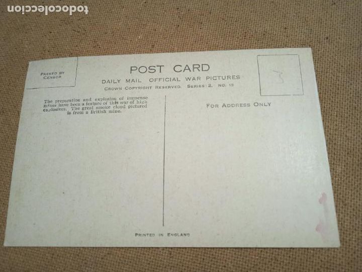 Militaria: POSTAL 1&ordf; GM. - Foto 2