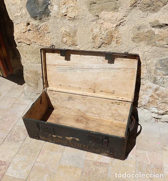 Militaria: Ba&uacute;l de madera - Foto 5