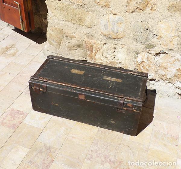 Militaria: Ba&uacute;l de madera - Foto 7