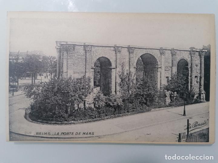 Militaria: POSTAL, REIMS - LA PUERTA DE MARTE - Foto 1