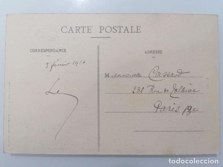 Militaria: POSTAL LIMEY, CIRCULADA 3-JUNIO-1916 - Foto 2