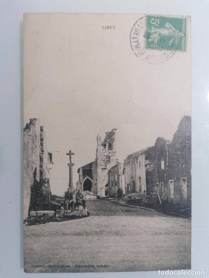 Militaria: POSTAL LIMEY, CIRCULADA 3-JUNIO-1916 - Foto 1