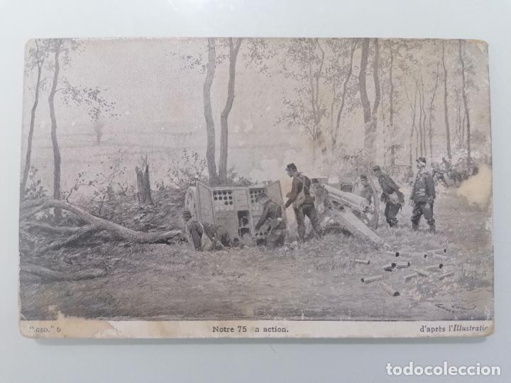 Militaria: POSTAL, NUESTROS 75 EN ACCI&Oacute;N - Foto 1