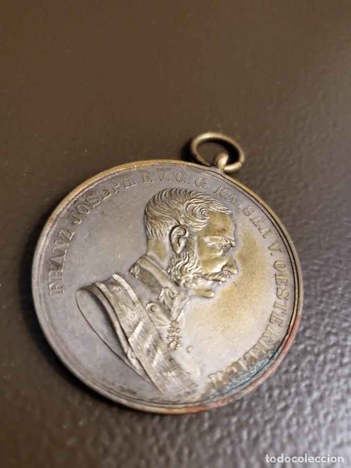 Militaria: Medalla al valor de plata Austria - Foto 1