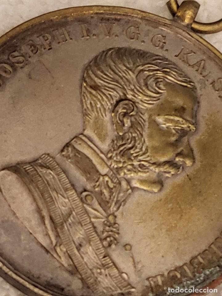 Militaria: Medalla al valor de plata Austria - Foto 3