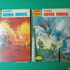 Militaria: LOTE DE 2 LIBROS PRIMERA GUERRA MUNDIAL. EDI. MOLINO - BARCELONA 1971.