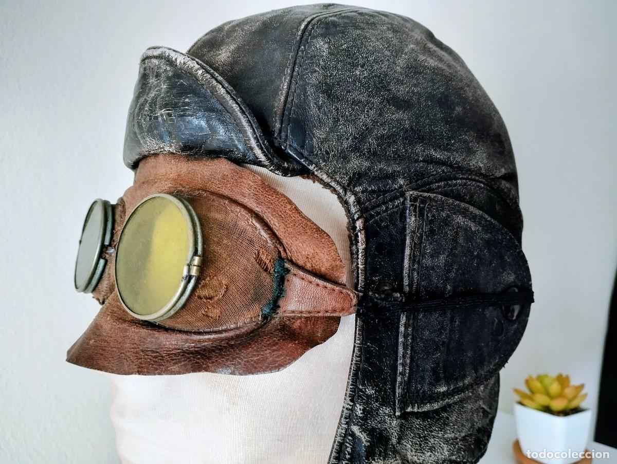 Militaria: Gafas piloto. I Guerra mundial