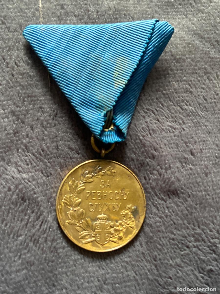 Militaria: Medalla Serbia Primera Guerra Mundial.