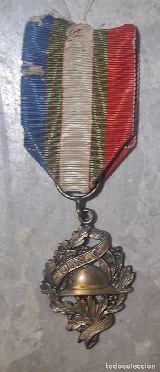 Militaria: WW1. FRANCIA. MEDALLA DE LA UNI&Oacute;N NACIONAL DE COMBATIENTES