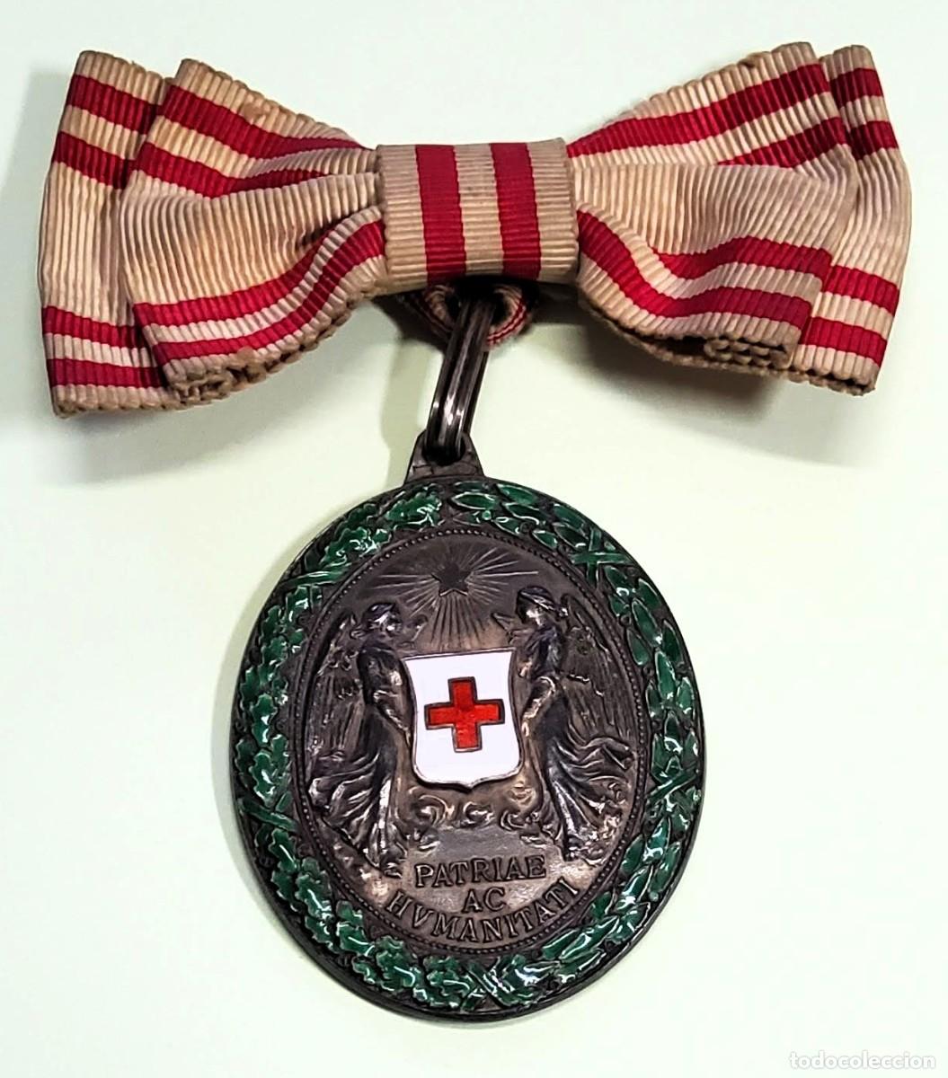 Militaria: MEDALLA DEL 50 ANIVERSARIO DE LA CRUZ ROJA DE AUSTRIA.EN CAJITA ORIGINAL