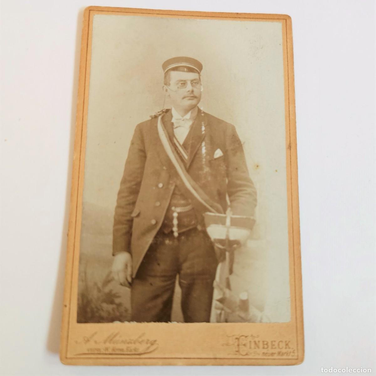 Militaria: Studentika. Fotografia original de la primera guerra mundial. 1914 - 1918