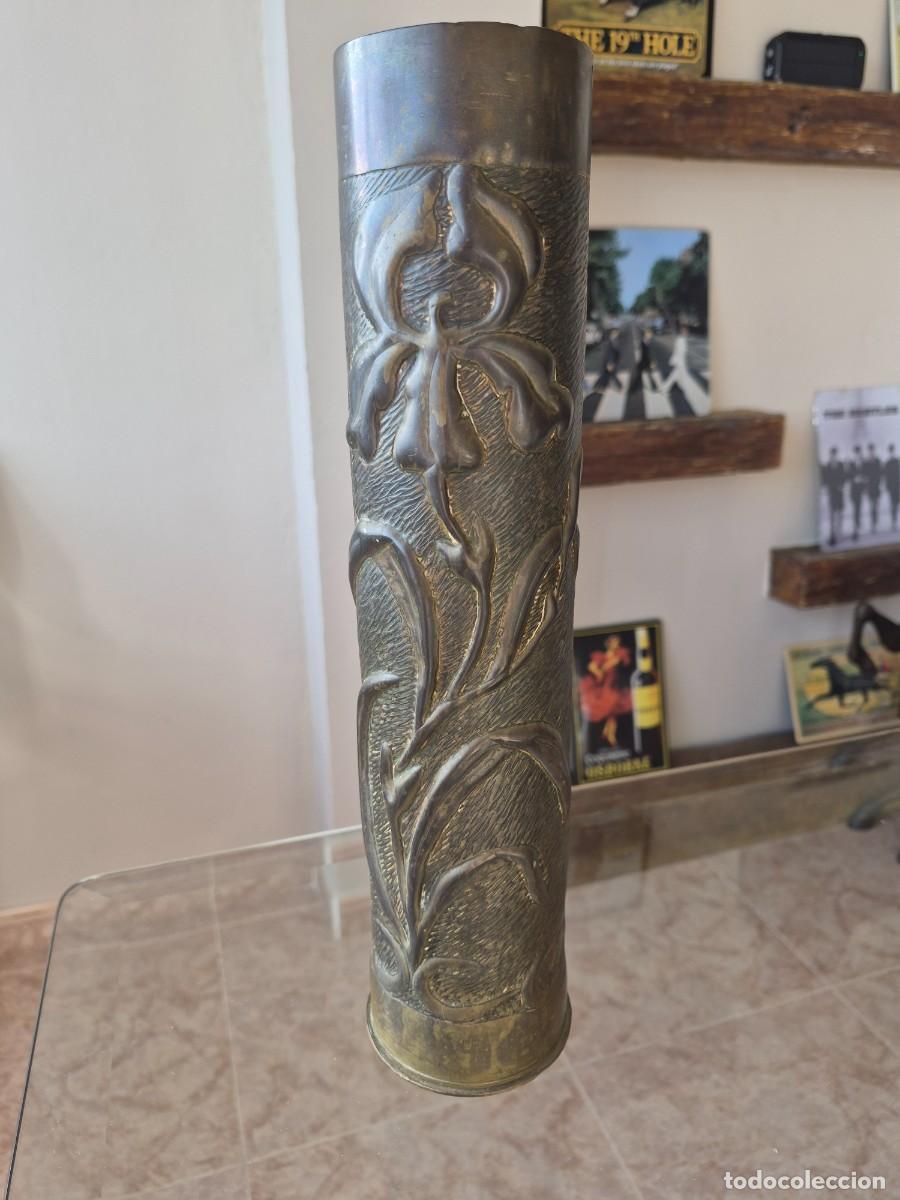 Militaria: Arte de Trinchera Jarr&oacute;n Vaina Primera guerra mundial