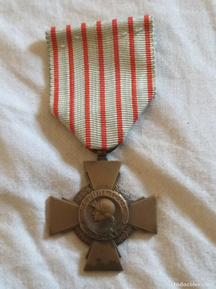Militaria: Cruz de Combatiente - Francia Croix de Combattant. 1&deg; Guerra Mundial
