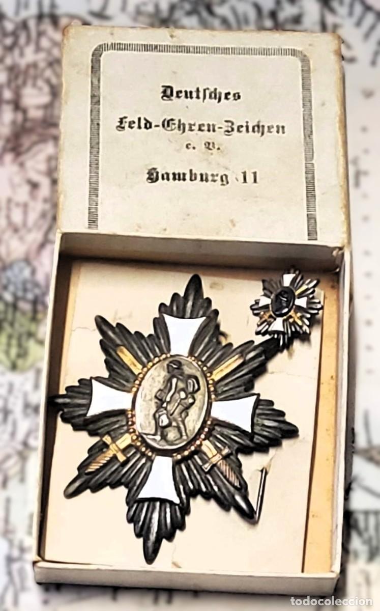 Militaria: MEDALLA Y MINIATURA DEL HONOR EN EL CAMPO DE BATALLA DE ALEMANIA. 1&ordf; GUERRA MUNDIAL