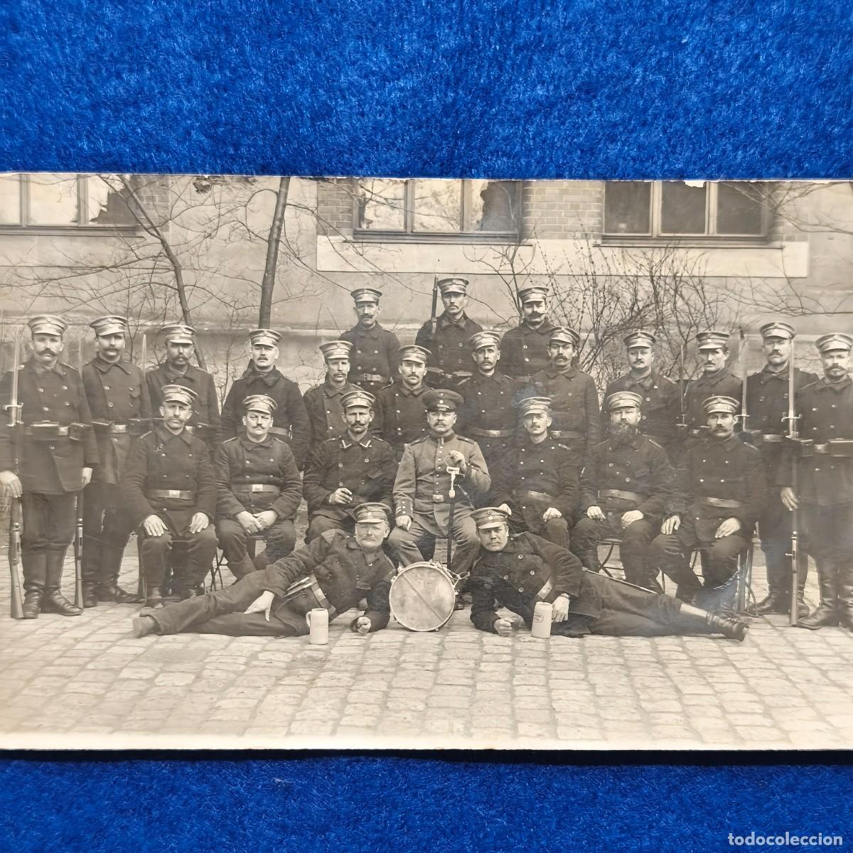 Militaria: GRUPPE SOLDADOS IMPERIALES ALEMANES. II REICH. A&Ntilde;OS 1915