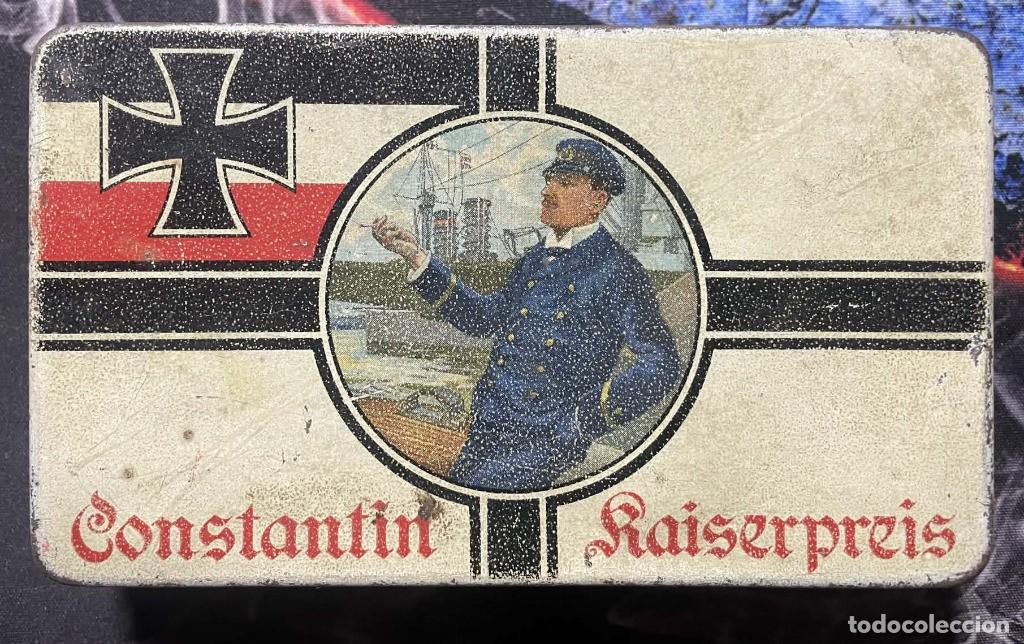 Militaria: Germany WW1 Constantin Kaiserpreis Cigarette Box