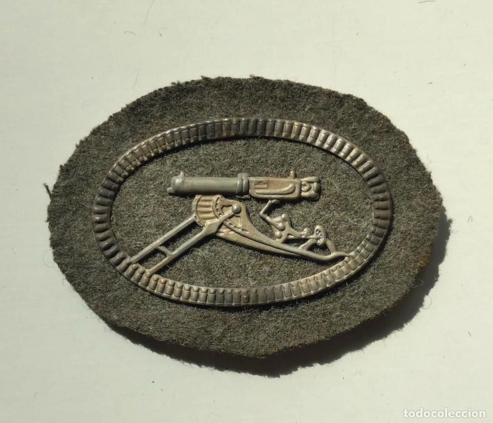 Militaria: DISTINTIVO DE AMETRALLADORAS DEL EJERCITO IMPERIAL ALEMAN, REICHSHEER, 1&ordf; GUERRA MUNDIAL 1914/1918.