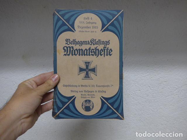 Militaria: Antiguo documento con cruz de hierro alemana original de la I Guerra Mundial, Alemania