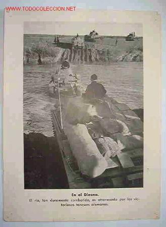 Militaria: L&aacute;mina  En el Diesna  - Foto 1