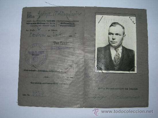 Militaria: FUHRERSCHEIN+BESCHEINIGUNG. - Foto 2