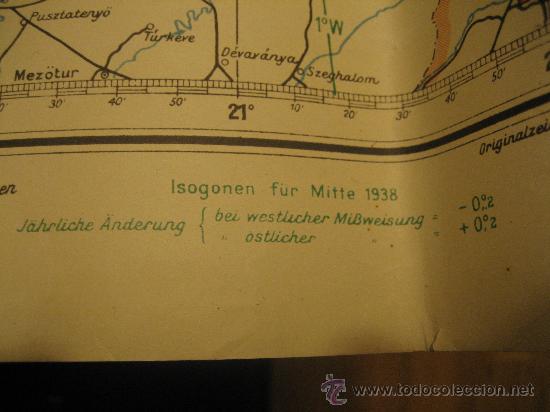 Militaria: GRAN MAPA LUFTWAFFE DE ALEMANIA 1936 - Foto 3