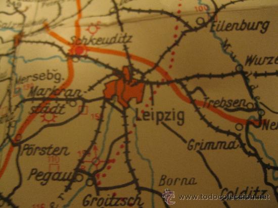 Militaria: GRAN MAPA LUFTWAFFE DE ALEMANIA 1936 - Foto 5