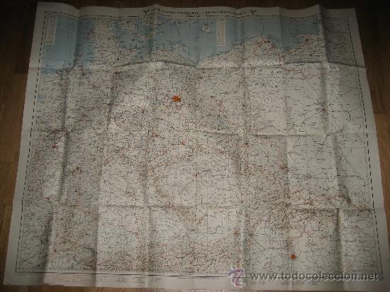 Militaria: GRAN MAPA LUFTWAFFE DE ALEMANIA 1936 - Foto 10