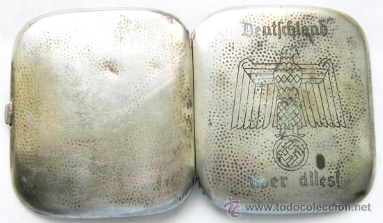Militaria: NSDAP/ Pitillera de Plata 800 - Foto 4