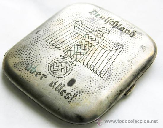 Militaria: NSDAP/ Pitillera de Plata 800 - Foto 5