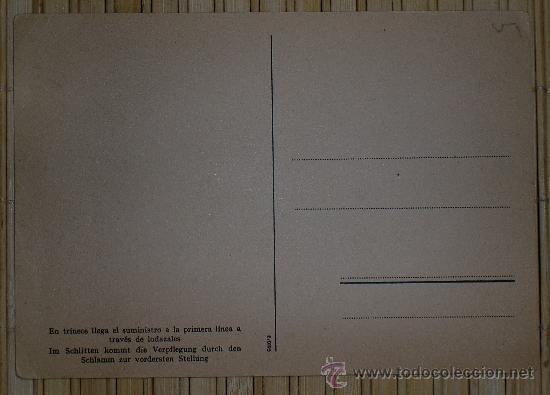 Militaria: Postal divisi&oacute;n azul - Foto 2