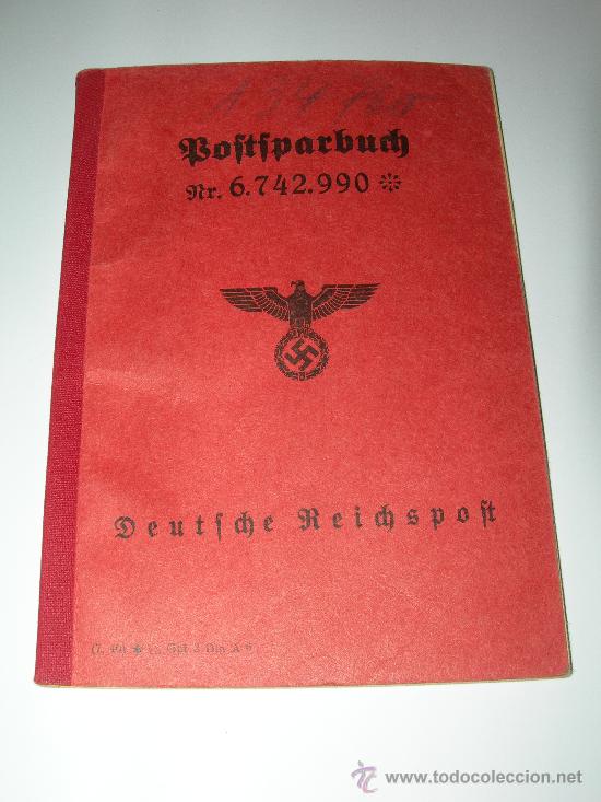 Militaria: LOTE POSTSPARBUCH III REICH - Foto 3