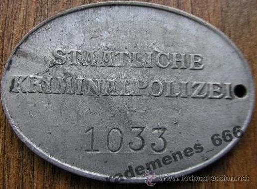 Militaria: Gestapo ID Orginal - Foto 2