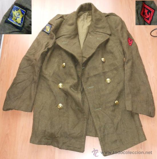 Militaria: abrigo de la francia libre, la nueve - Foto 1
