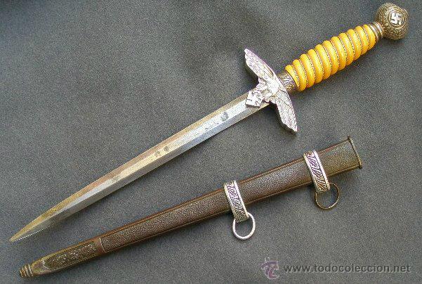 Militaria: DAGA DE OFICIAL LUFTWAFFE - Foto 1