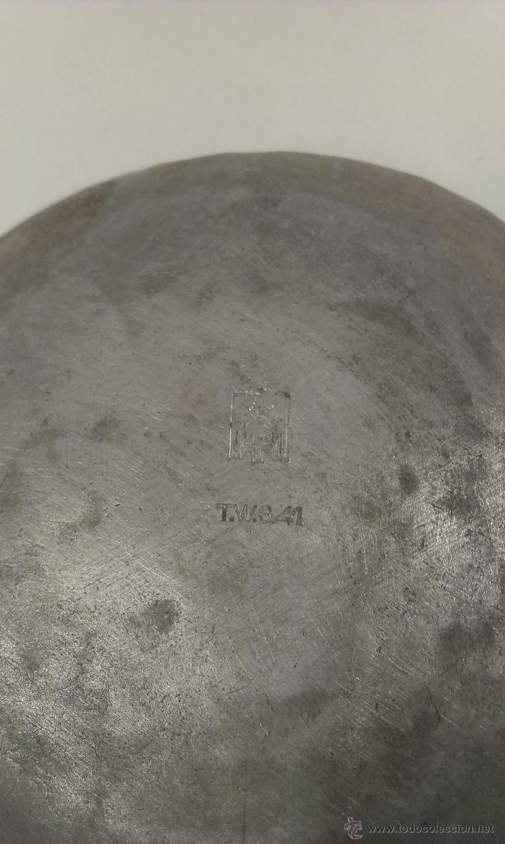 Militaria: PLATO DE ALUMINIO ( MARCAJES EJERCITO ALEMAN ) - Foto 3