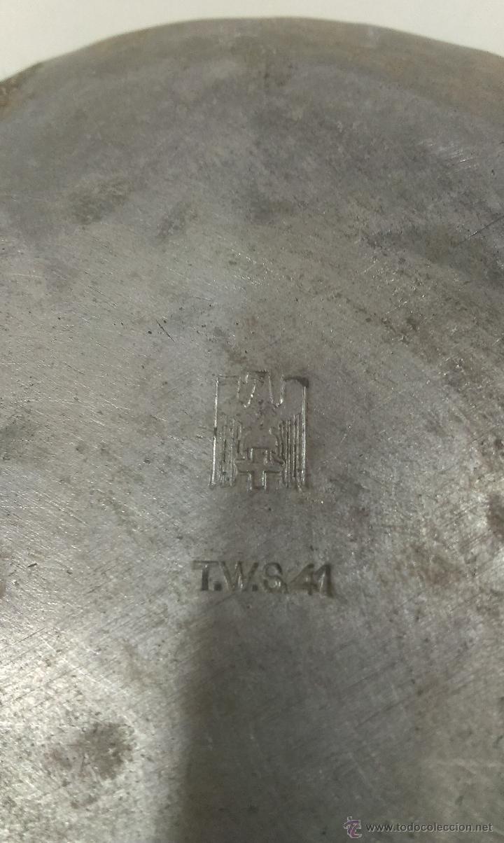 Militaria: PLATO DE ALUMINIO ( MARCAJES EJERCITO ALEMAN ) - Foto 4