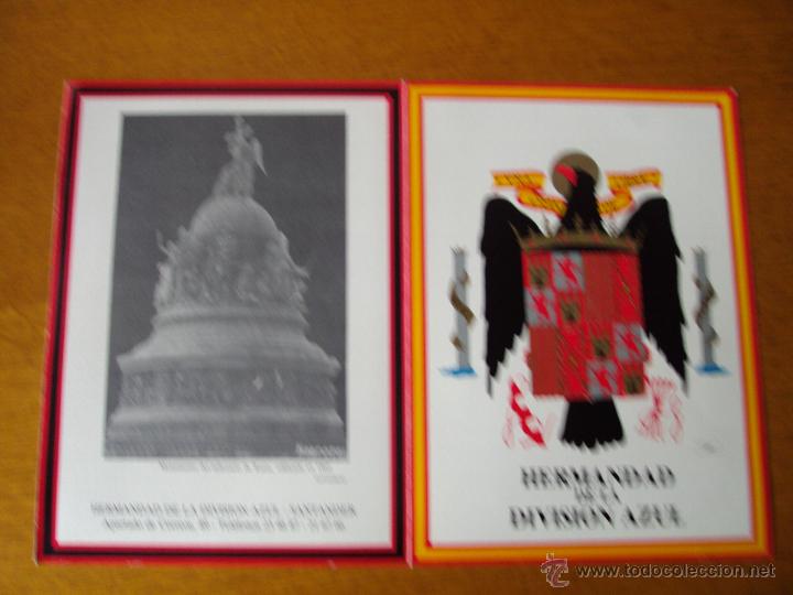 Militaria: Lote recordatorio division azul - Foto 2