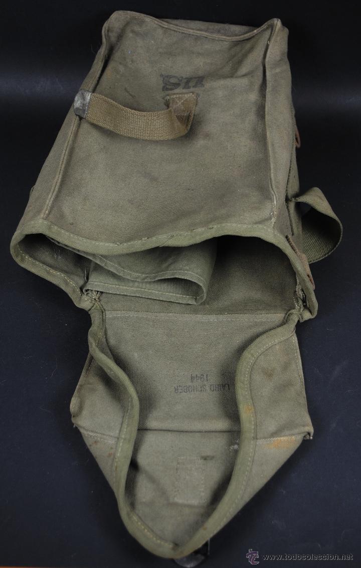 Militaria: US/ WW2, Macuto para llevar Munici&oacute;n Extra - Foto 5