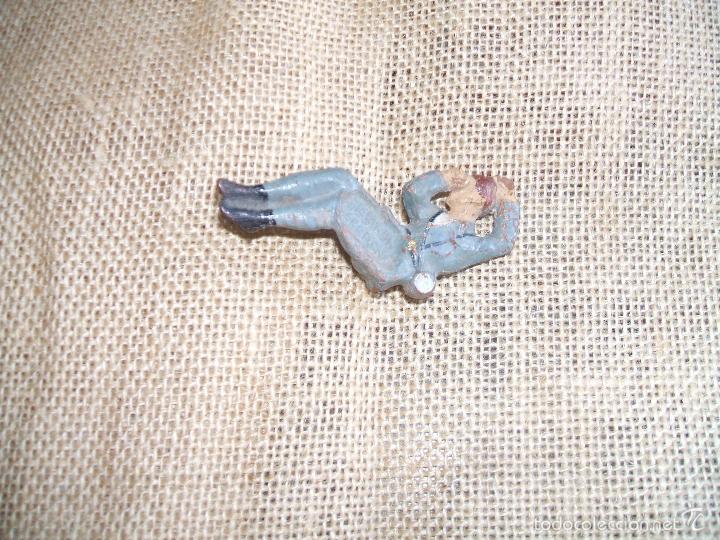 Militaria: SOLDADO ALEMAN DE ELASTOLIN - Foto 2