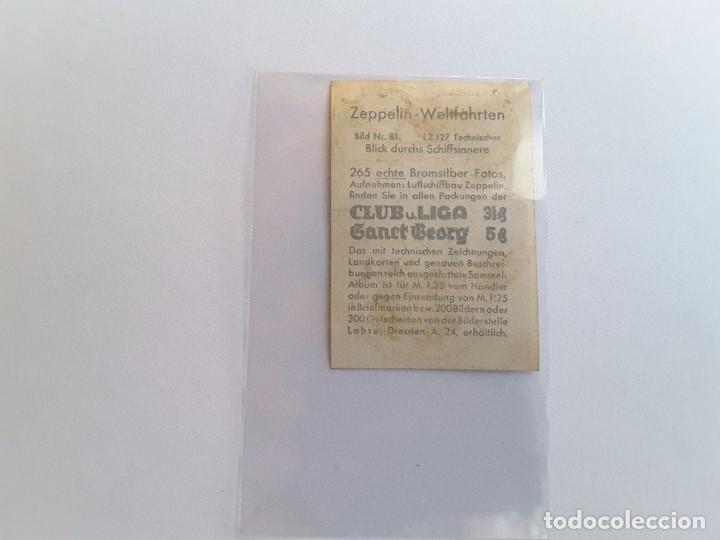 Militaria: Cromos Zeppelin - Foto 2
