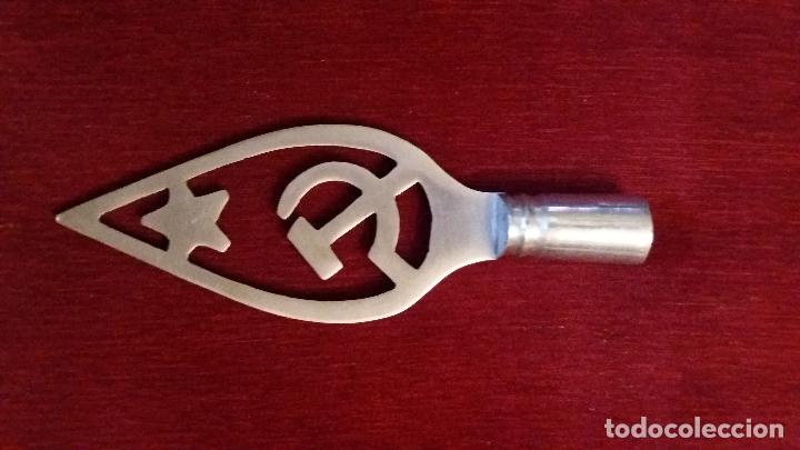 Militaria: PUNTA DE BANDERA RUSA, SOVI&Eacute;TICA, URSS - Foto 4