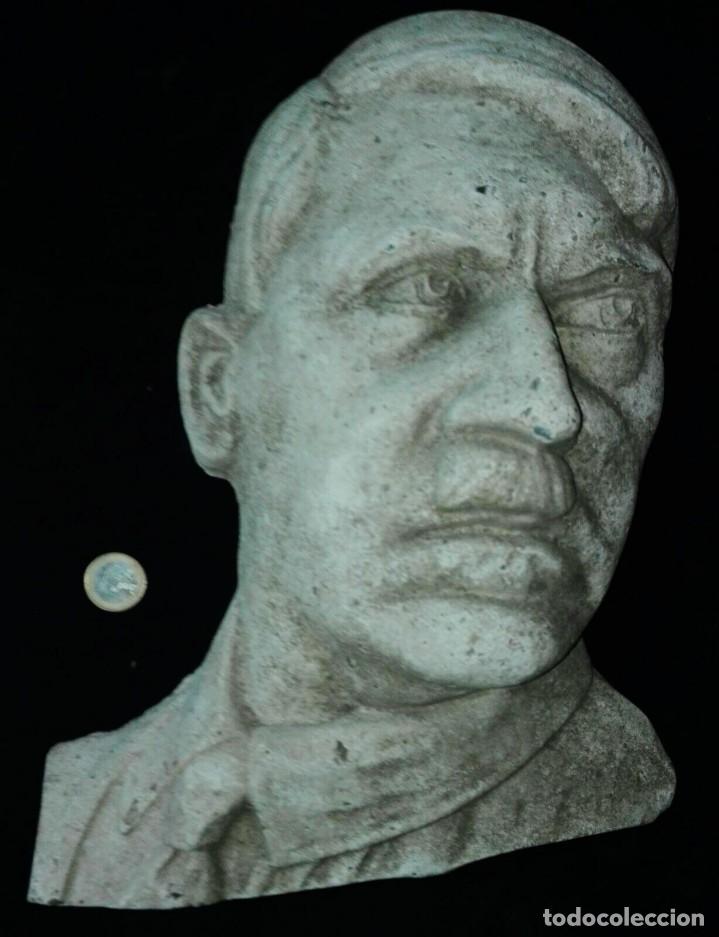 Militaria: Placa de piedra de Adolfo Hitler - Foto 1