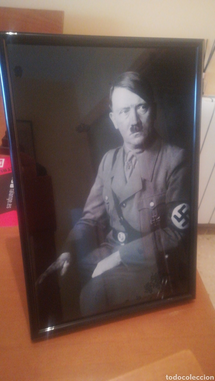 Militaria: Cuadro de adolf Hitler - Foto 2