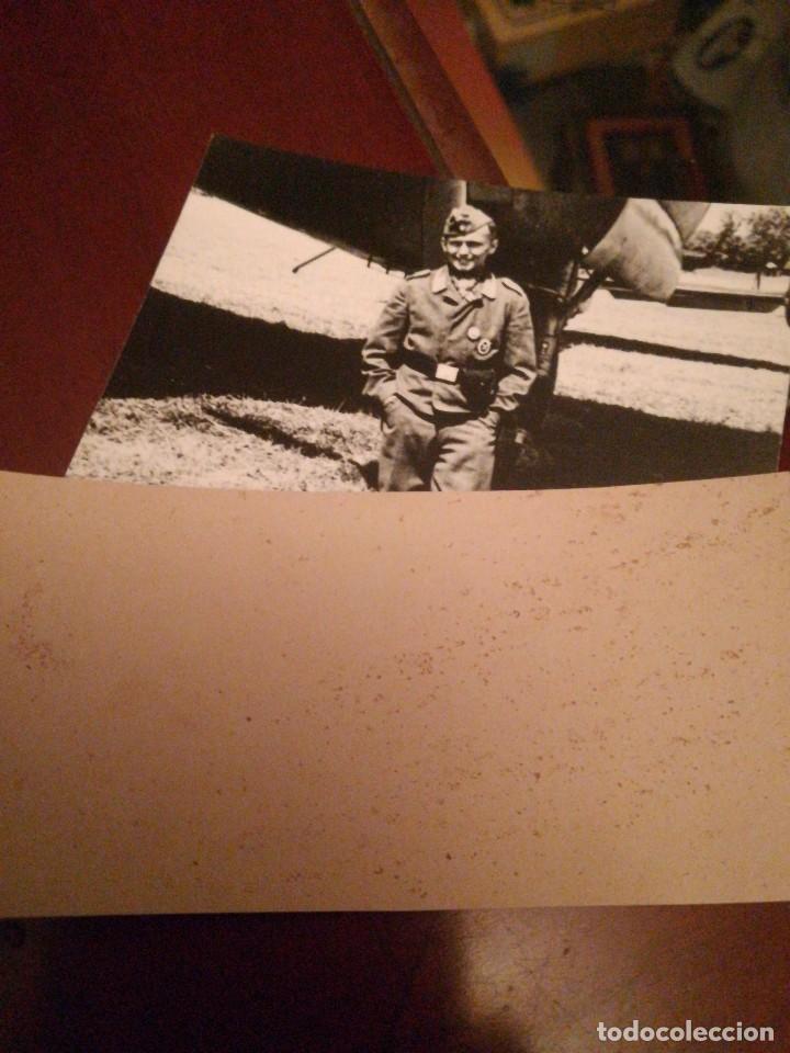 Militaria: Papel original de &eacute;poca Rex Le&oacute;n degrelle SS - Foto 2